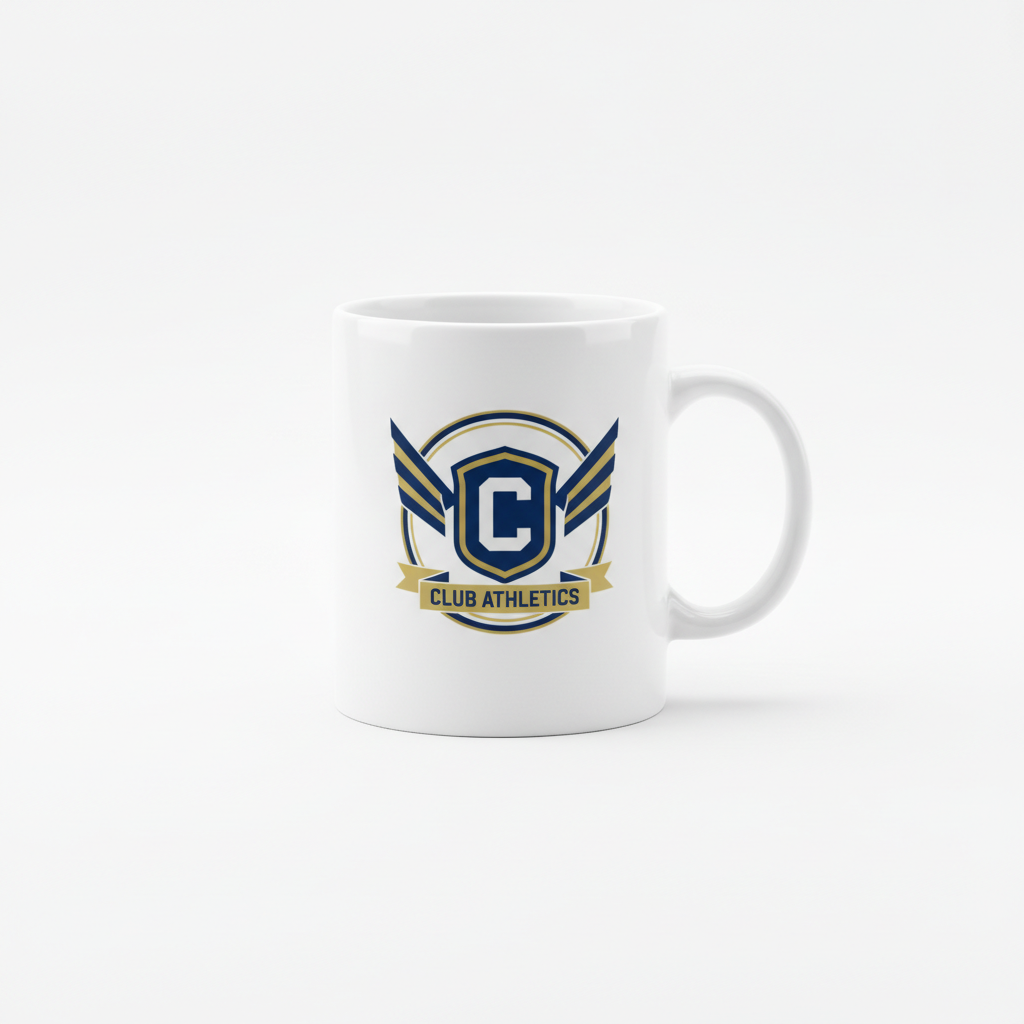 Koffiebeker Sportclub met Logo