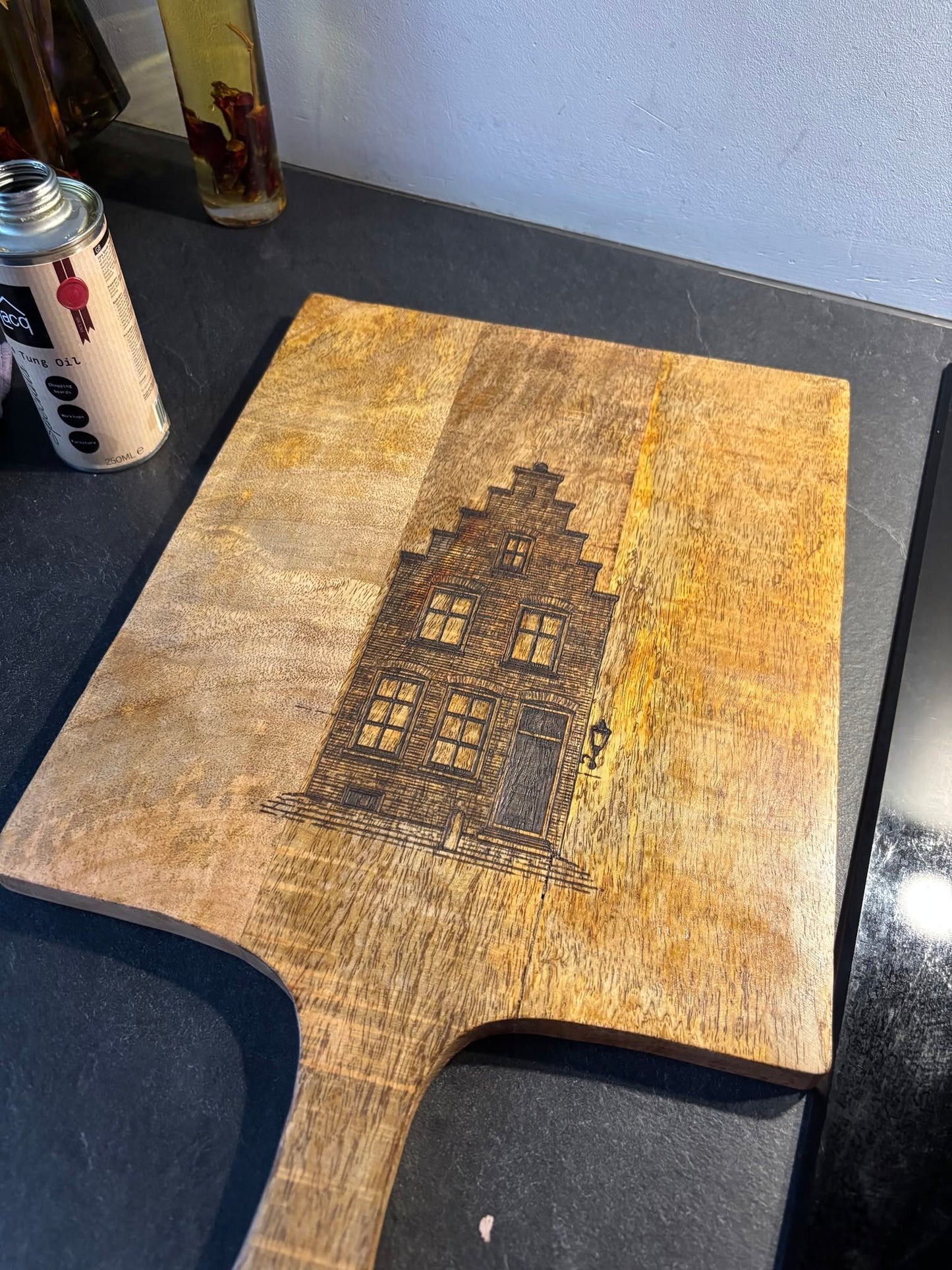 Gepersonaliseerde borrelplank